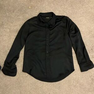 Lauren by Ralph Lauren silk button down